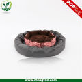 Canapé à chien, sacs de haricots mous, coussin amovible rond